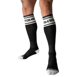 Barcode Berlin Chaussettes hautes Identity Bottom Noires